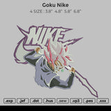 Goku Nike Embroidery