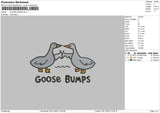 Duck Bumps Embroidery File 6 sizes