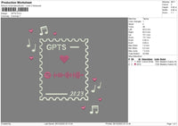 Gpts Embroidery File 6 sizes