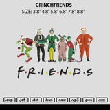 Grinchfriends Embroidery File 6 sizes