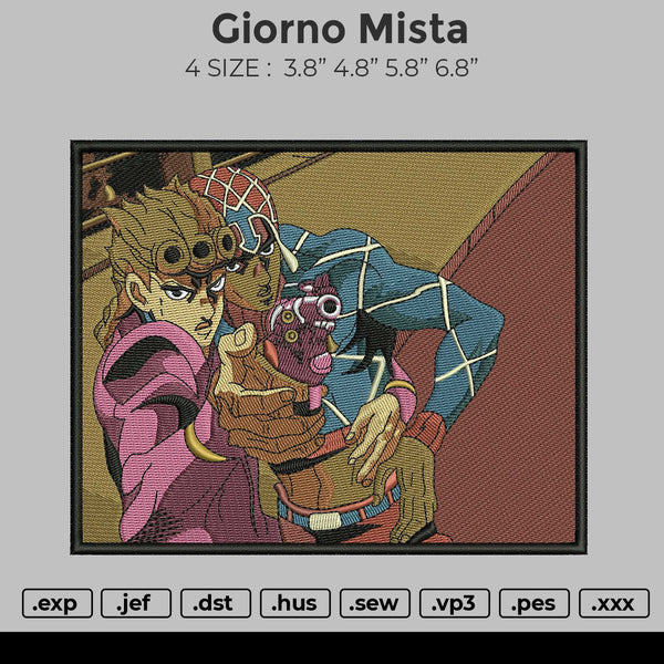 Giorno Mista Embroidery