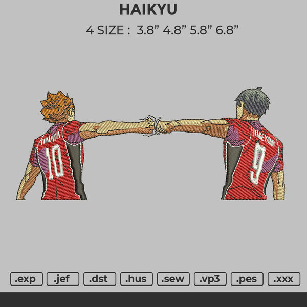 Haikyu Embroidery