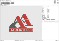 HAULING LLC Embroidery