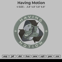 Having Motion Rev