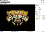 Hd Tucson Embroidery File 6 sizes