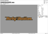 HD Typography V3 Embroidery File 6 sizes