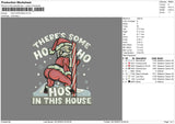 Hoho Xmas Embroidery File 6 sizes