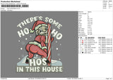 Hoho Xmas Embroidery File 6 sizes