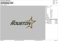 Houston V2 Embroidery File 6 sizes