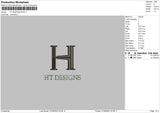 Ht Designs Puff Embroidery File 6 sizes