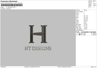 Ht Designs Puff Embroidery File 6 sizes