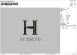 Ht Designs Puff Embroidery File 6 sizes