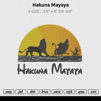 hakuna mayaya