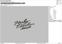 Hd Script V2 Embroidery File 6 sizes