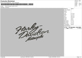 Hd Script V2 Embroidery File 6 sizes