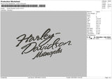 Hd Script V2 Embroidery File 6 sizes