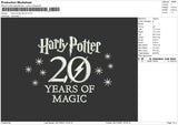 Harry Potter 20 Yrs