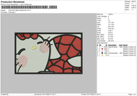 Kittyspider Embroidery File 6 sizes