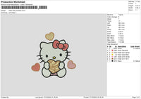 Hk Cookies Embroidery File 6 sizes