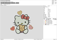 Hk Cookies Embroidery File 6 sizes
