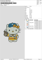 Hk Ny Embroidery File 6 sizes