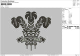 Crown 0203 Embroidery File 6 sizes