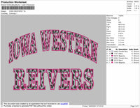 iowa western Embroidery