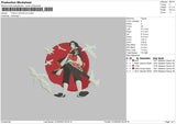 Uchiha V5 Embroidery File 6 sizes