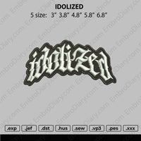 IDOLIZED Embroidery