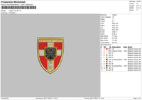 Insigne Embroidery File 6 sizes