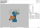 Jacob Embroidery File 6 sizes