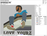 Jcole Love Yourz Embroidery