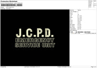 Jcpd V3 Emrboidery File 6 sizes