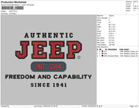 Jeep Embroidery