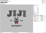 Jiji Embroidery File 6 sizes