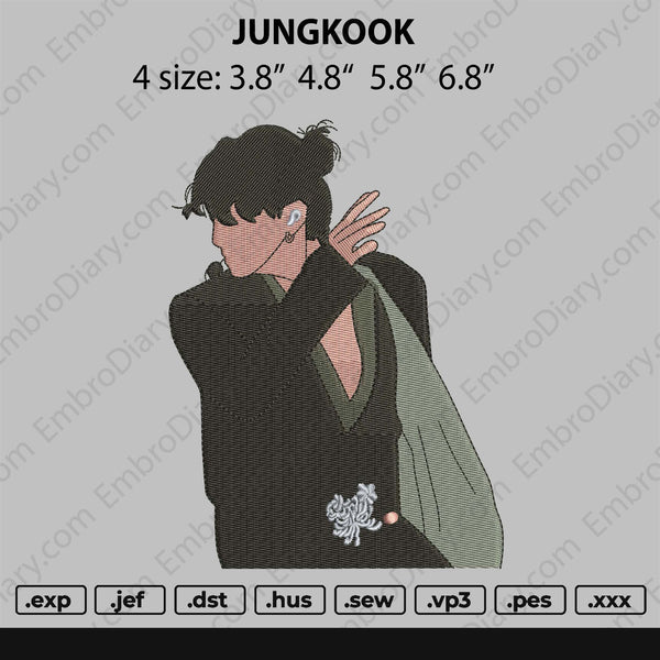 JUNGKOOK Embroidery