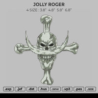 Jolly Rogers Embroidery