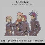 Jujutsu Grup Embroidery