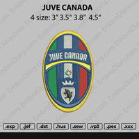 Juve Canada Embroidery