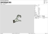 Jack Hand Embroidery File 6 sizes