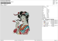 Japanese V2 Embroidery File 6 sizes