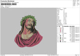 Jesus V2 Embroidery 2 Files