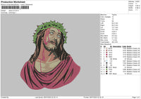 Jesus V2 Embroidery 2 Files