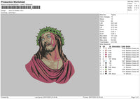 Jesus V2 Embroidery 2 Files