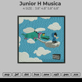 Junior H Musica Embroidery