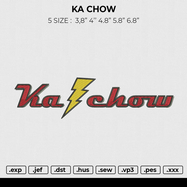 KA CHOW Embroidery