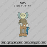 KAWS Embroidery