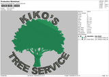 Kiko s Embroidery File 6 sizes