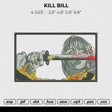 KILL BILL Embroidery