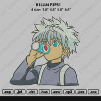 Killua Pepsi Embroidery